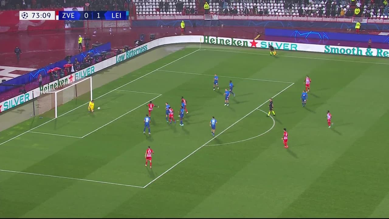 ¡TIRO ATAJADO! disparo por Cherif Ndiaye.