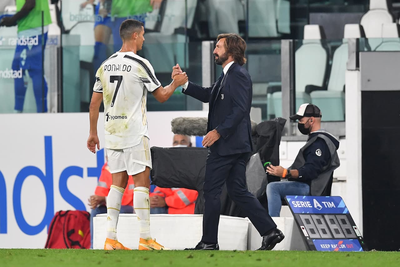 Pirlo defiende a Cristiano y afirma que el luso habla en el campo