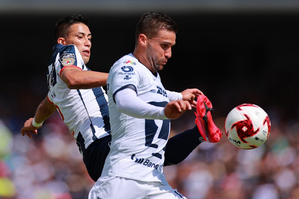 Pumas dominó al campeón Rayados de Monterrey todo el partido, Barovero estuvo fino atrás y los atacantes universitarios insistieron hasta que cayó el gol.