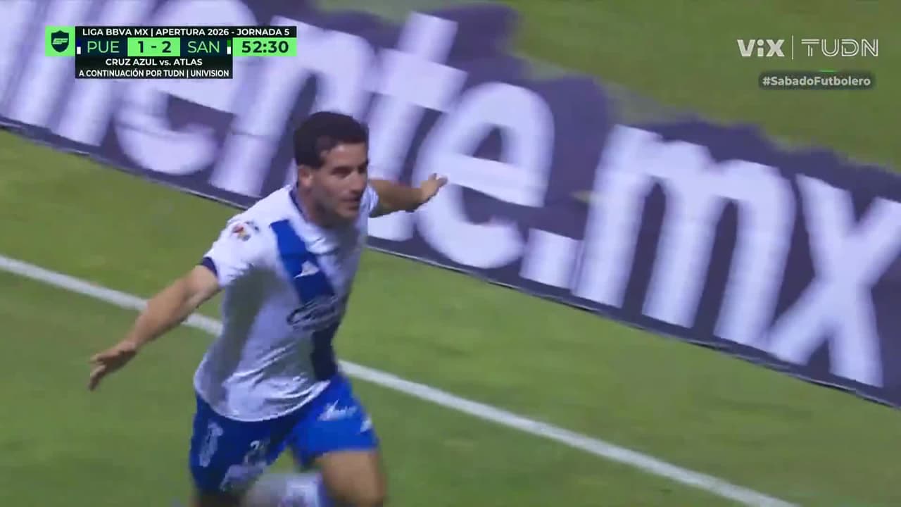 ¡Explota el estadio! Puebla empata de nuevo con una gran cabezazo