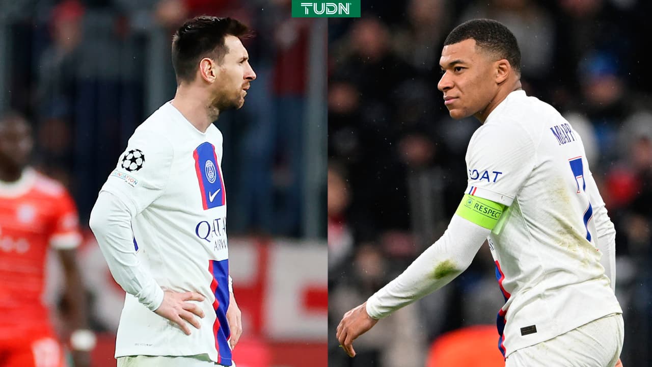 Tunden a Messi y Mbappé con la calificación más baja del Bayern vs. PSG