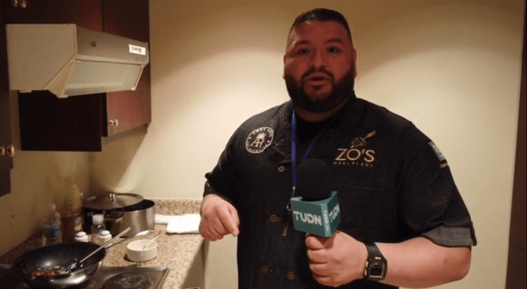Chilaquiles y omelette entre las comidas favoritas de Andy Ruiz