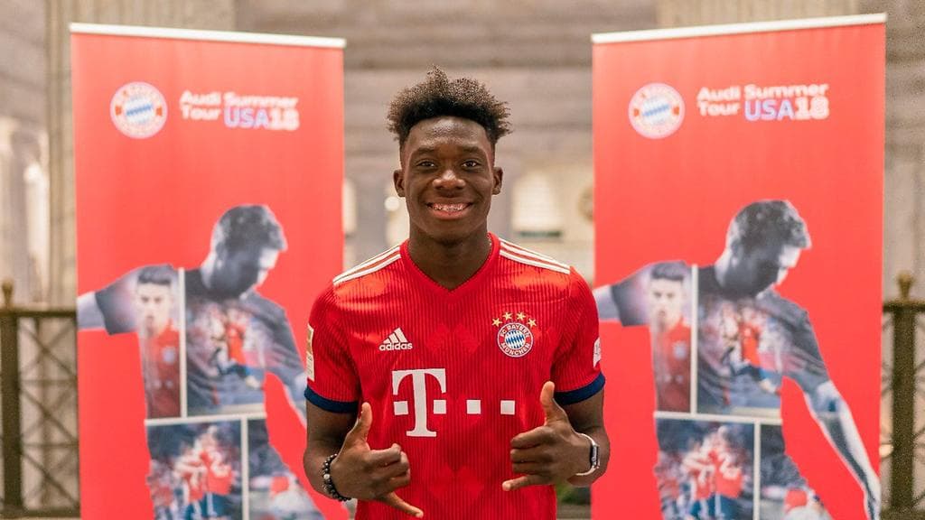 "Estoy viviendo un sueño", expresó el joven Alphonso Davies tras su debut con Bayern Munich