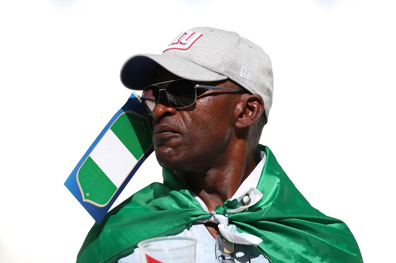 La cultura vikinga de Islandia y el colorido africano de Nigeria quedaron expuestos en la alegría de sus hinchas en medio del partido de ambos países por el grupo D del Mundial de Rusia 2018.