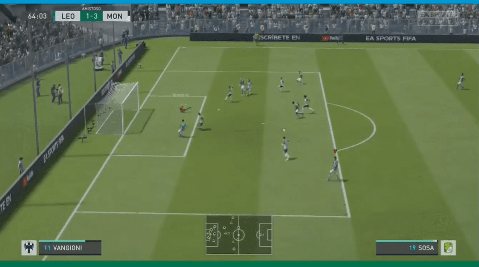 Con Nicolas Sosa en los controles del León y E Cantú por parte de Monterrey, nos regalraon un partidazo intenso en el cual Rayados siempre tuvo la ventaja pero la fiera no se dejó y en los últimos minutos logró realizar el empate para su equipo; ambos se llevan tres puntos.