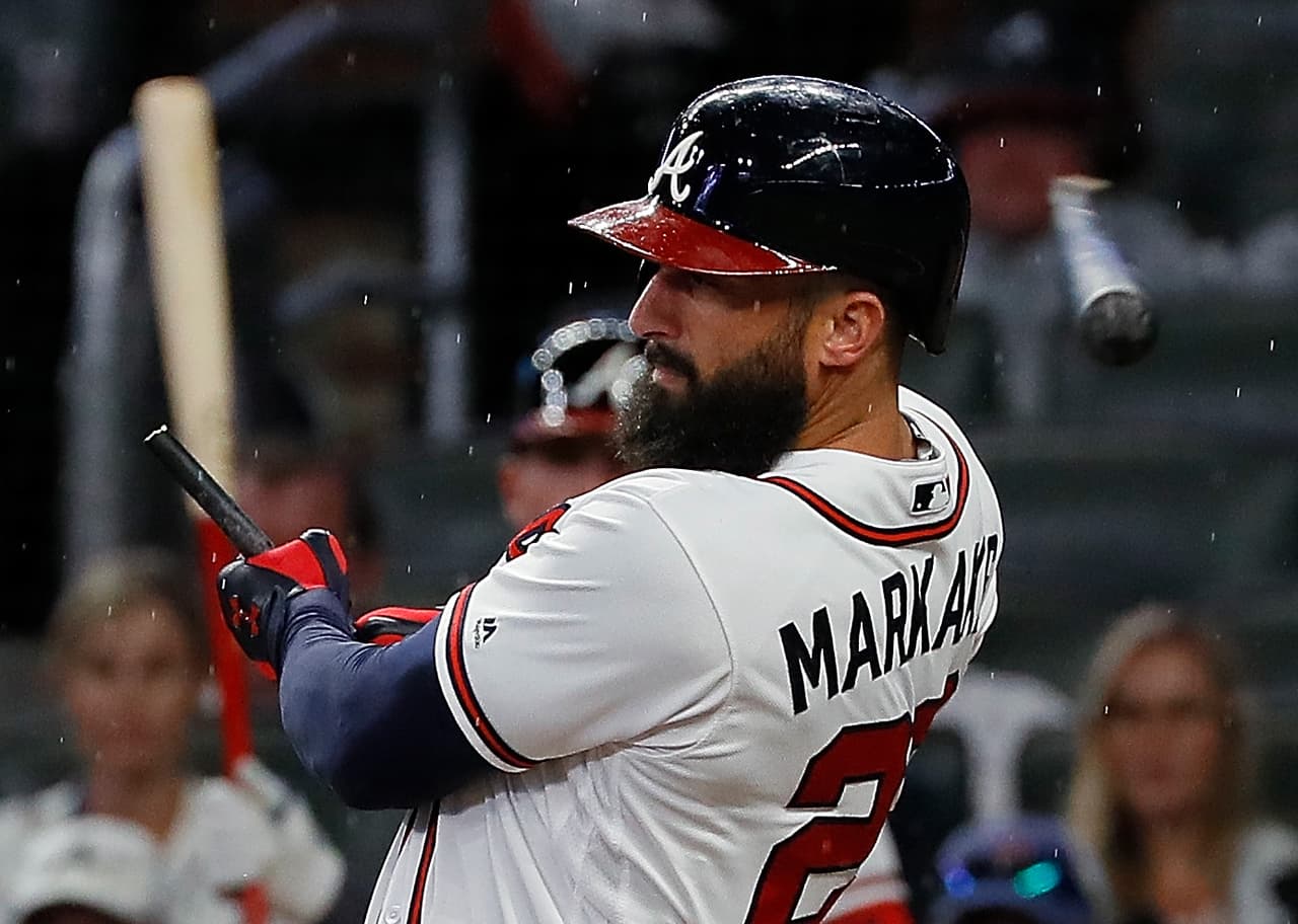 Nick Markakis estalló contra los Astros: “Todos deberían ser golpeados”