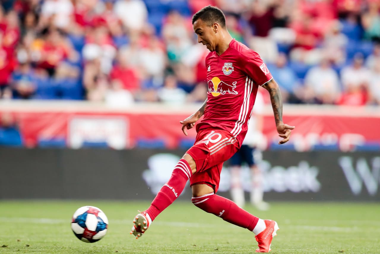 A los ocho minutos el paraguayo Alejandro Romero abrió el marcador para los Red Bulls.