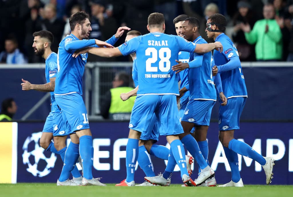 Ishak Belfodil marcó el primer gol del partido al minuto 1 de juego a favor del Hoffenheimen en el Rhein Neckar Arena.
