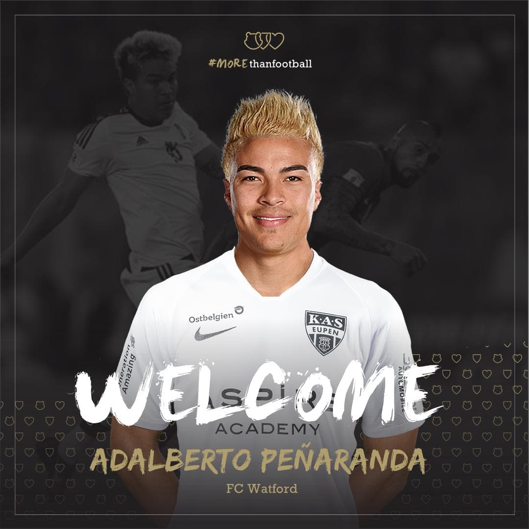 Adalberto Peñaranda es cedido y ficha por el KAS Eupen de la liga belga.