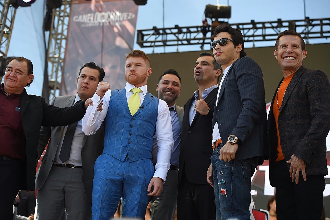 Por su parte Saúl Álvarez, quien recibió más ovación, aseguró que será un gran combate en Las Vegas.