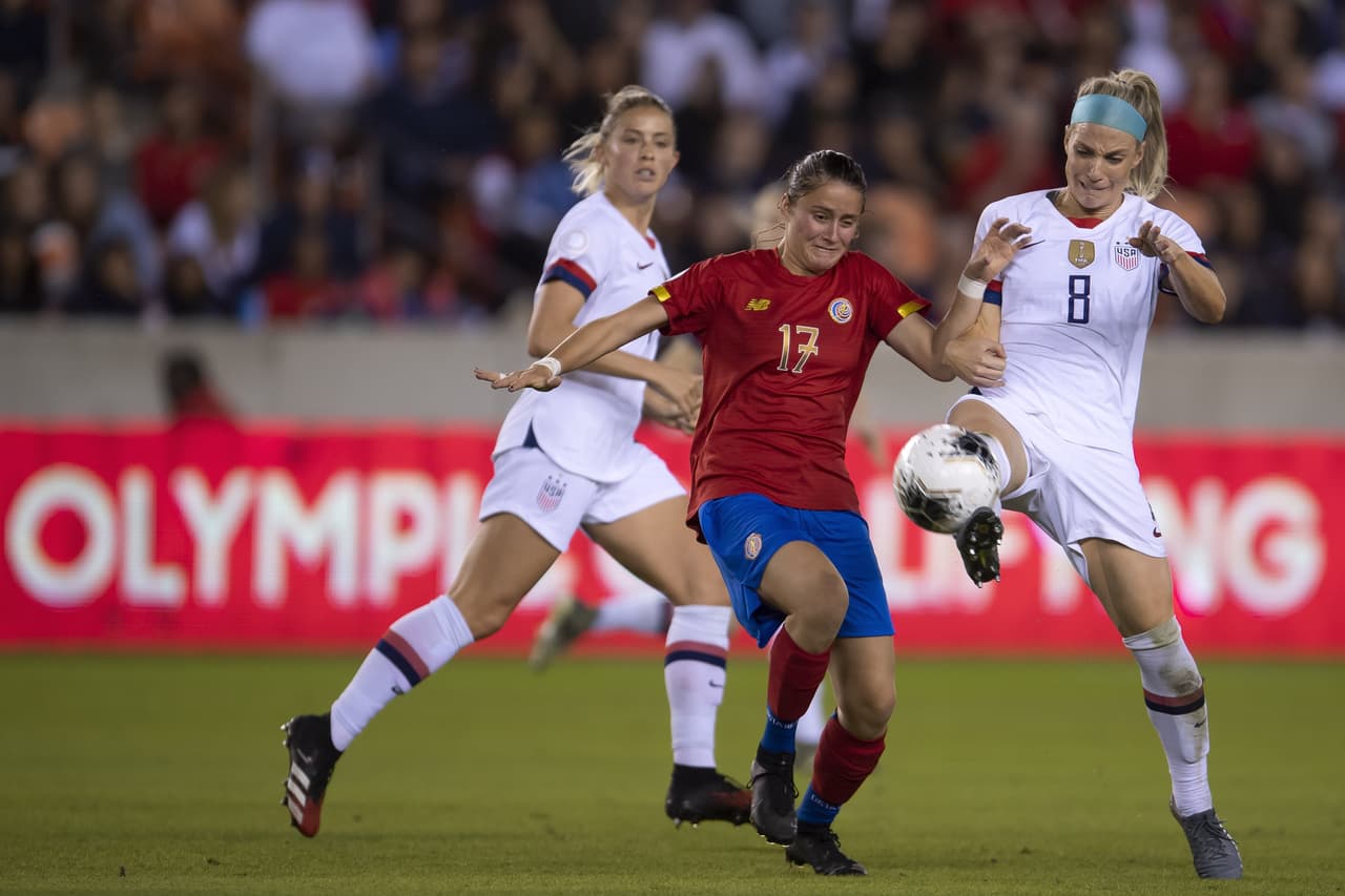 Con goles de Horan, McDonald y dobletes de Press y Mewis, EEUU gana en el preolímpico.