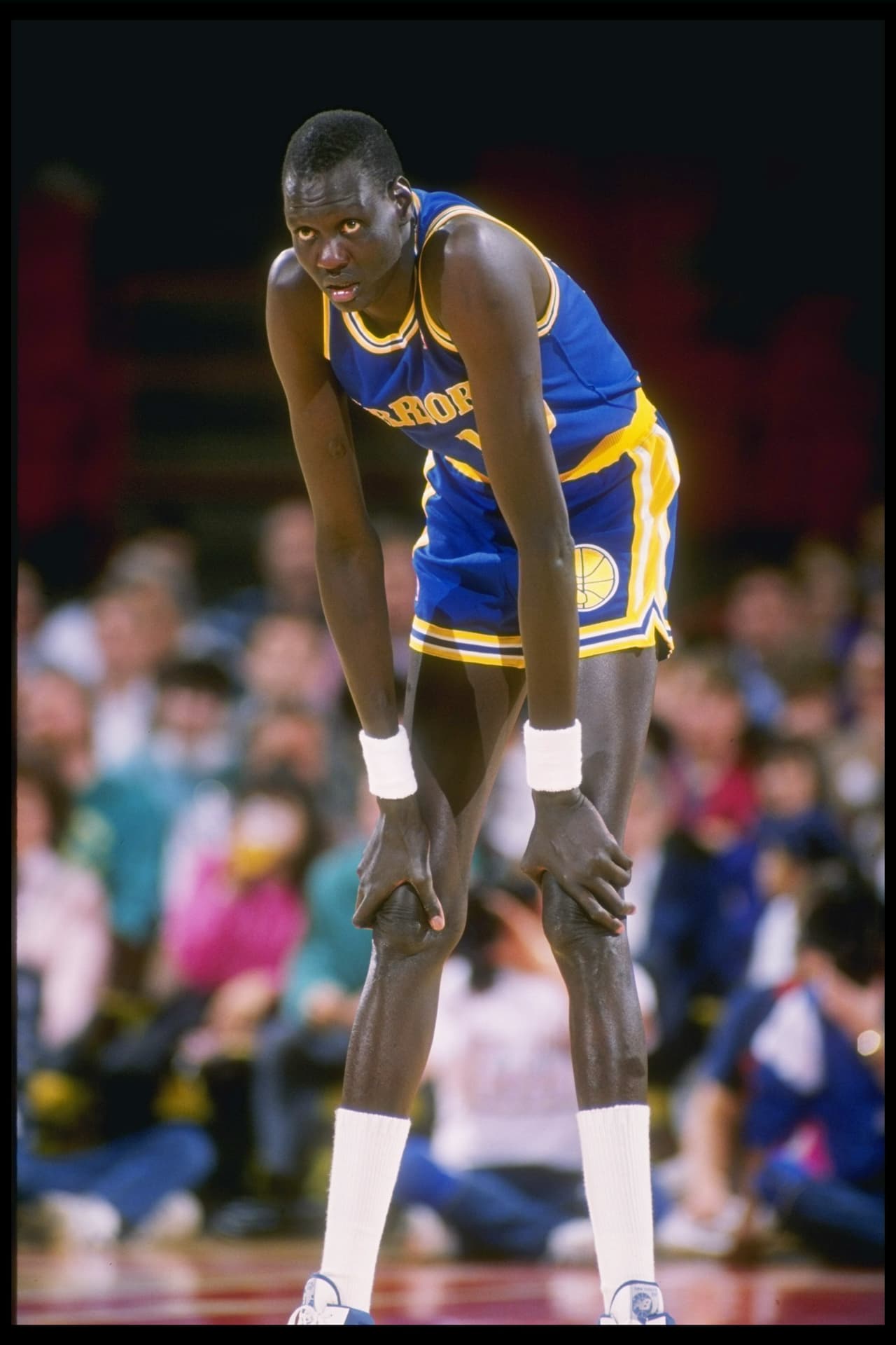 Manute Bol es uno de los jugadores más altos que haya jugado en la NBA (2,31 metros). El ya difunto basquetbolista bien pudo haber personificado a Reed Richards o Mr. Fantastic, el hombre elástico.