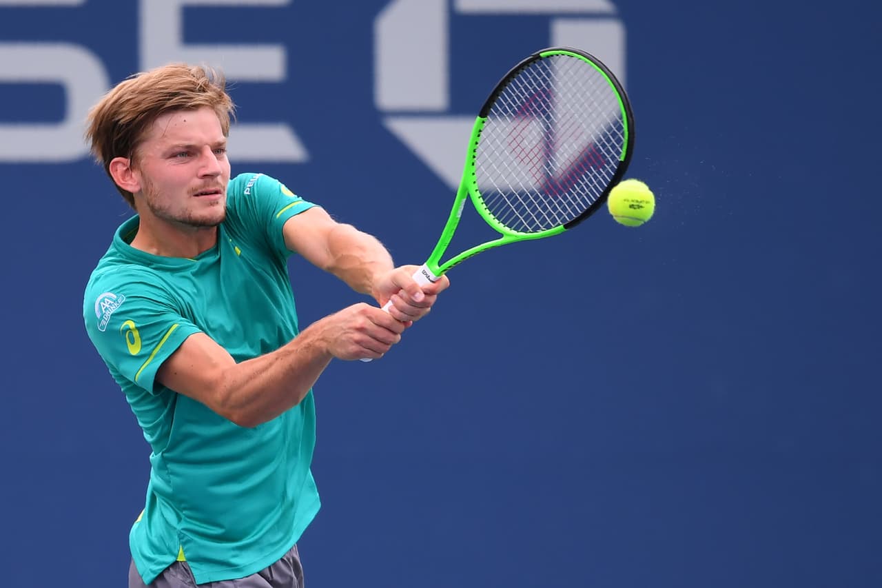 El belga David Goffin avanzó de ronda ante Gael Monfils, al que le ganaba 7-5 y 5-1 hasta su retiro. Su próximo rival será Andrey Rublev.