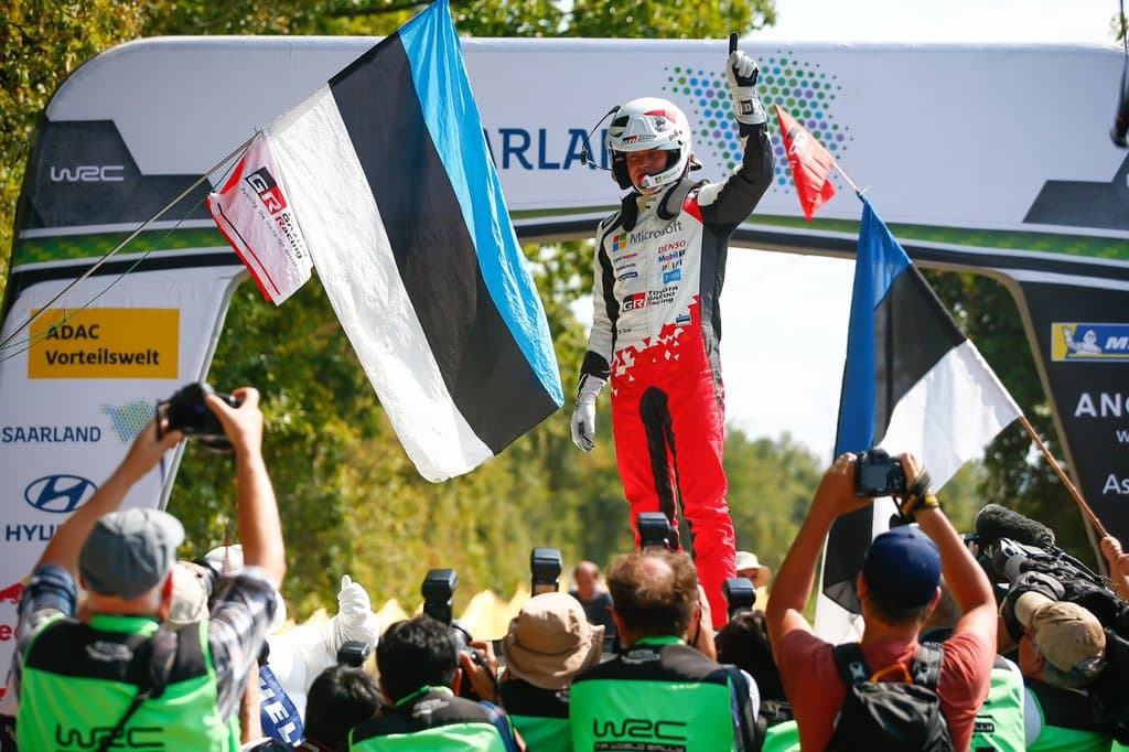 El estonio Ött Tänak ganó por tercer año consecutivo el Rally de Alemania
