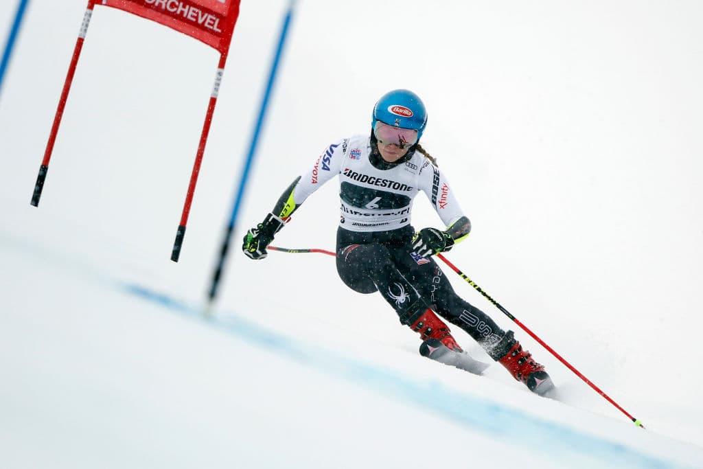 Estas son las mejores imágenes que deja este día de actividades en la Copa Mundial de la FIS en Courchevel, Francia, tras la prueba del Slalom Gigante de mujeres.