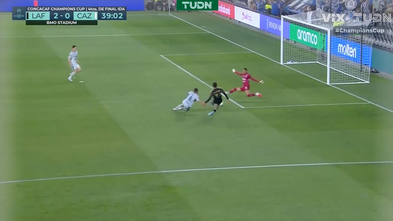 Concacaf Champions Cup: LAFC vs Cruz Azul, David Martínez aumenta la ventaja 2-0