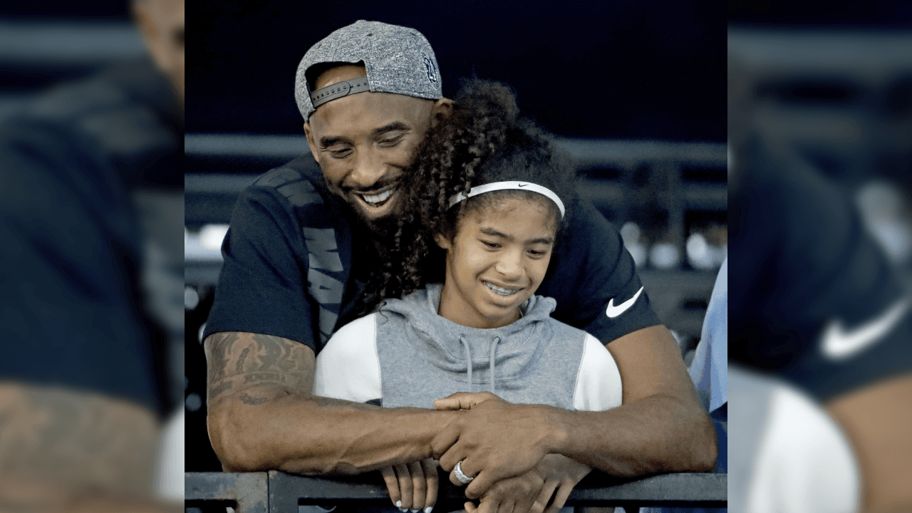 Kobe y su hija Gianna.
