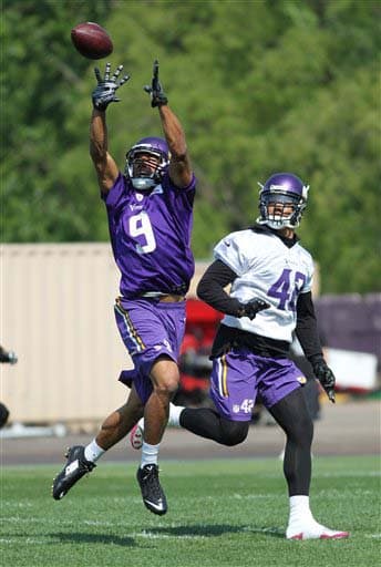 El novato WR Leslie Jordan (AP-NFL).