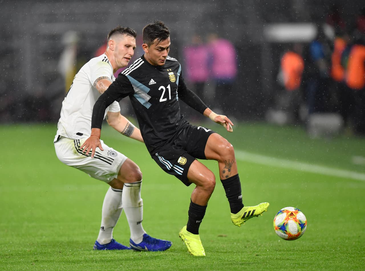 Alemania 2-2 Argentina. Goles de Gnabry y Havertz, por los alemanes; Lucas Alario y Lucas Ocampos, por la Albiceleste.