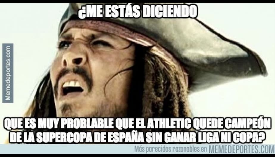 Tras el triunfo del Athletic Club en la Supercopa de España, los memes se mofaron del Barcelona y de la expulsión de Piqué.