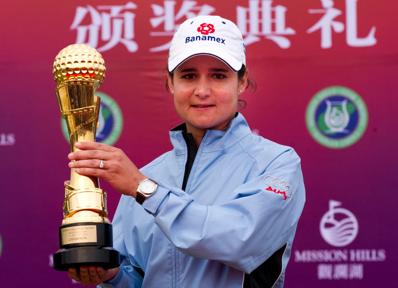 Lorena Ochoa, múltiple campeona en el golf, también es madre. Son 3 hijos los que tiene con el empresario Andrés Conesa: Pedro Conesa Ochoa, Julia Conesa y Diego Conesa.