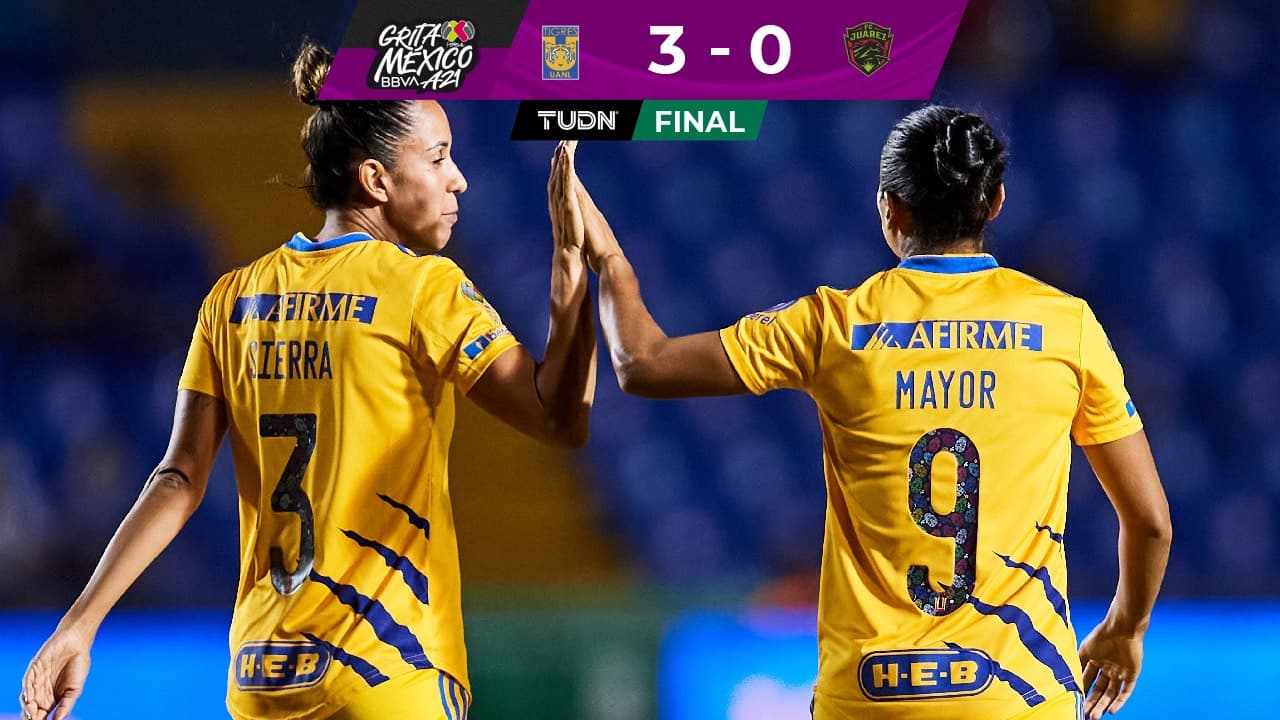 Tigres golea a Juárez y siguen avanzando con paso de campeonas