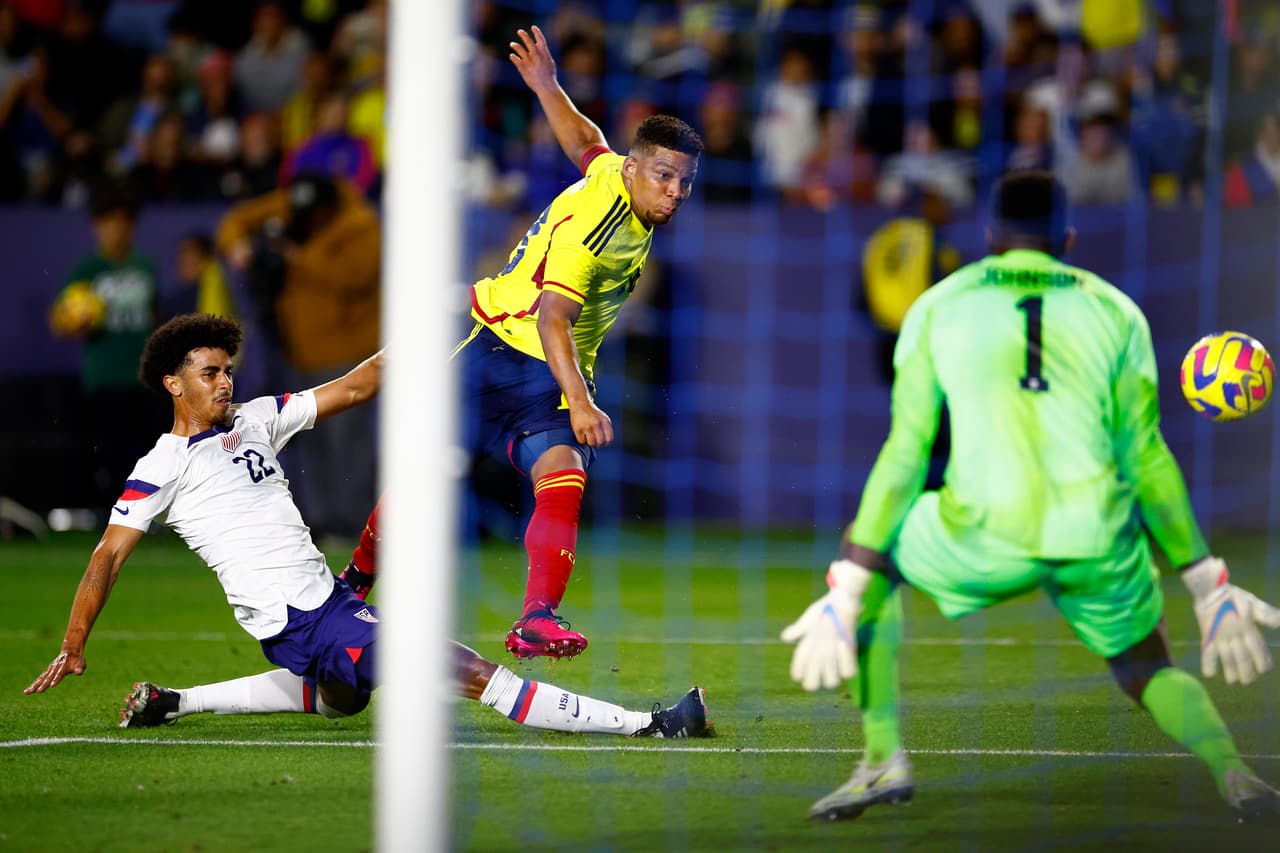 Estados Unidos y Colombia no se hicieron daño en su partido amistoso.