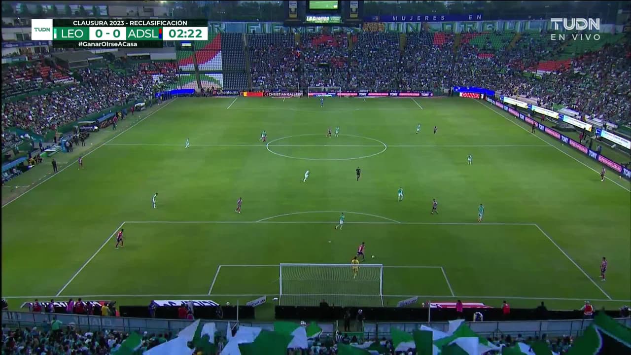 ¡GOOOL! Víctor Dávila anota para León.