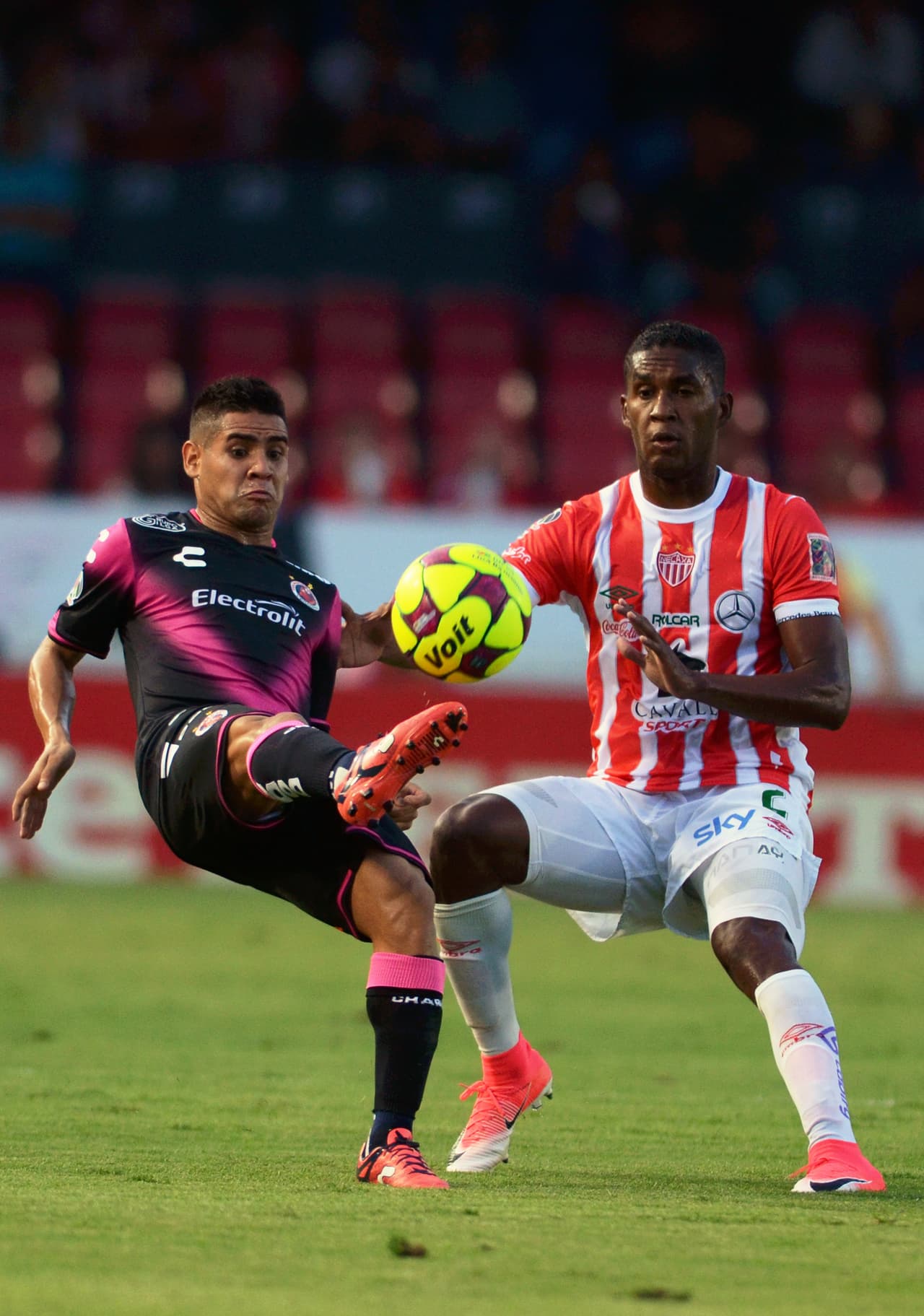 Veracruz llegó al encuentro con 2 derrotas consecutivas y cada vez más desesperados por sumar.