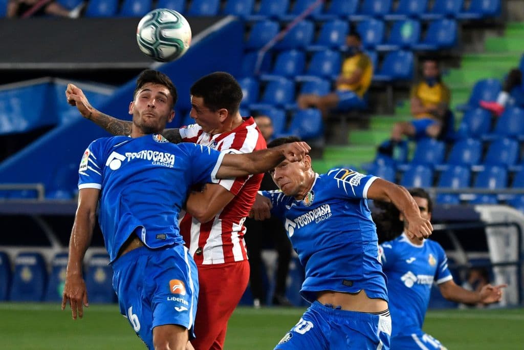Atlético de Madrid camina tranquilamente a la victoria sobre el Getafe con goles de Mracos Llorente y Thomas Partey.