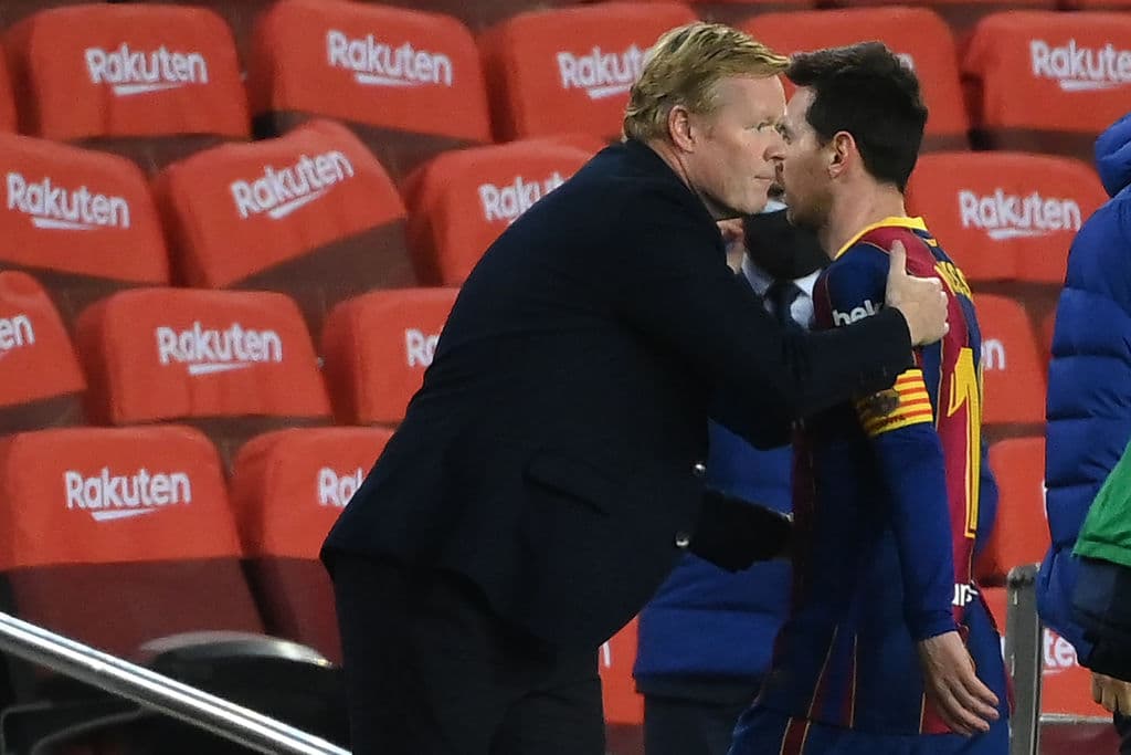 Koeman sobre Messi: “Le cuesta no ganar todos los partidos”
