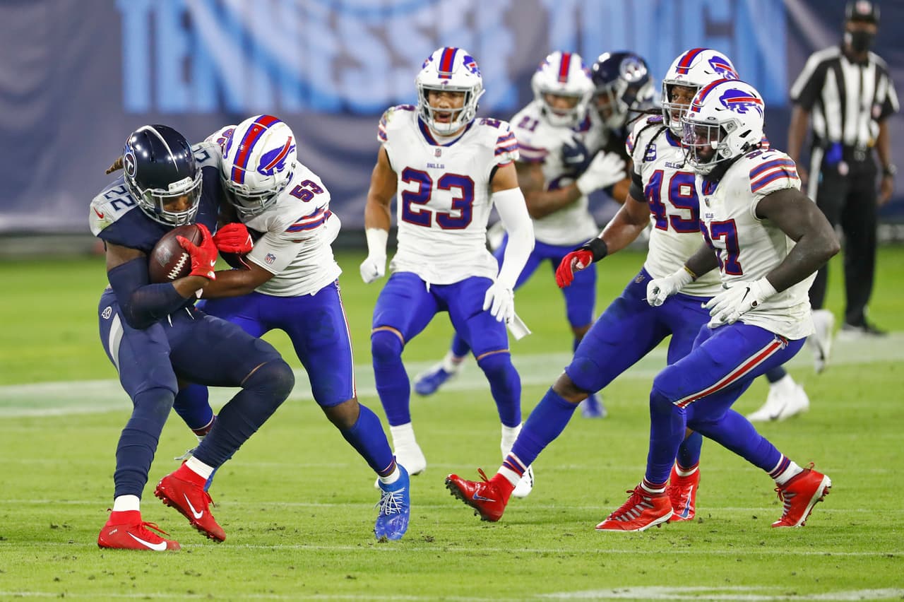 En duelo de invictos, los Titanes le ponen un alto a los Bills y los vencen 16-42.