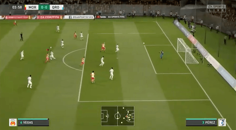 Querétaro goleó a Monarcas Morelia 1-4 con hat-trick de Nahuelpán que estuvo imparable.