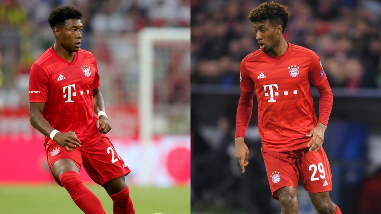 David Alaba y Kingsley Coman | Juegan para el mismo equipo, el Bayern Munich. Alaba es de nacionalidad austriaca y Coman es francés. Fotógrafos les confunden constantemente.