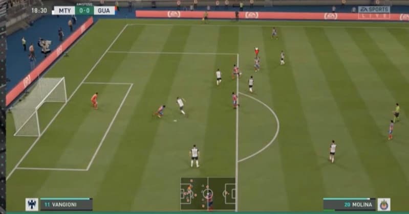 Gudiño logra despertar en el segundo tiempo y consigue sacar el empate ente los Rayados de Luis Cárdenas.