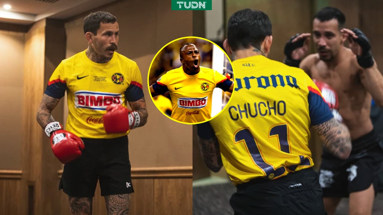 América y 'Chucho' Benítez son homenajeados por 'Chito' Vera en UFC México