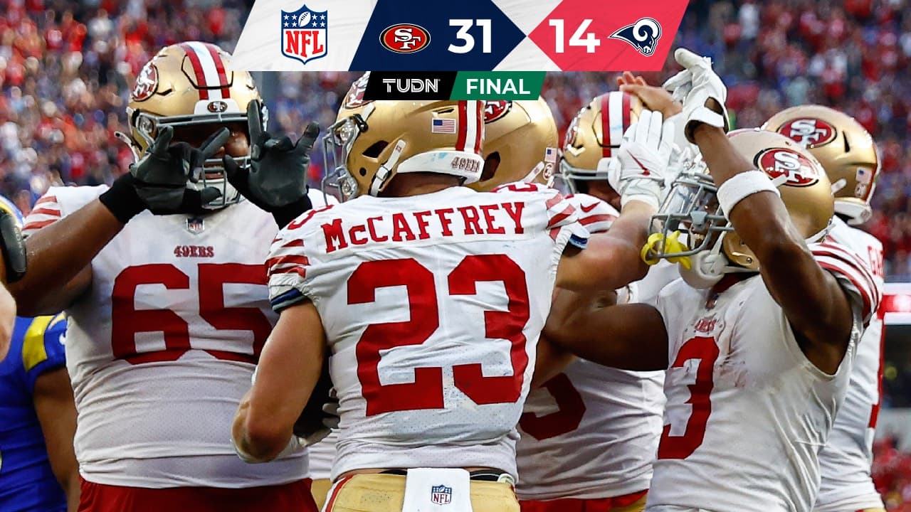 ¡Campeones con marca negativa! Los Rams caen ante San Francisco