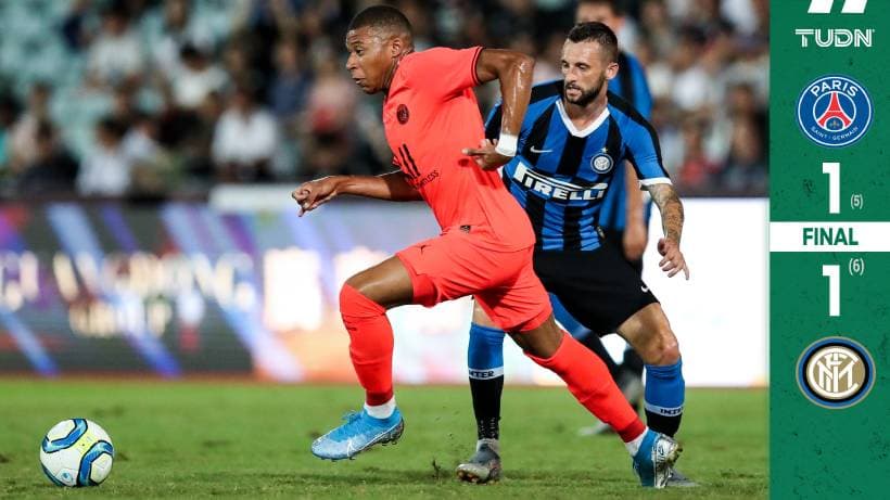 Sin Neymar ni Icardi, el Inter vence en penaltis al PSG