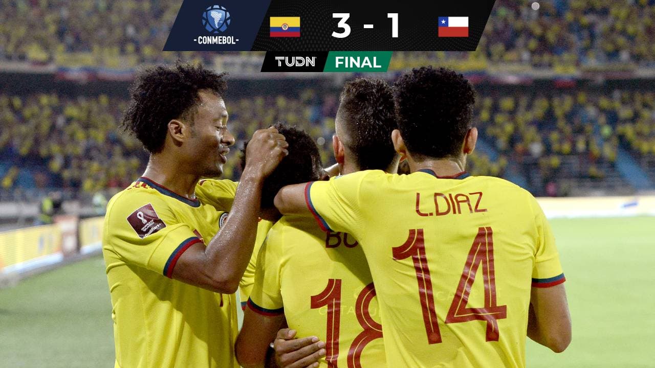 Jean Meneses marca, pero Colombia le pega a Chile