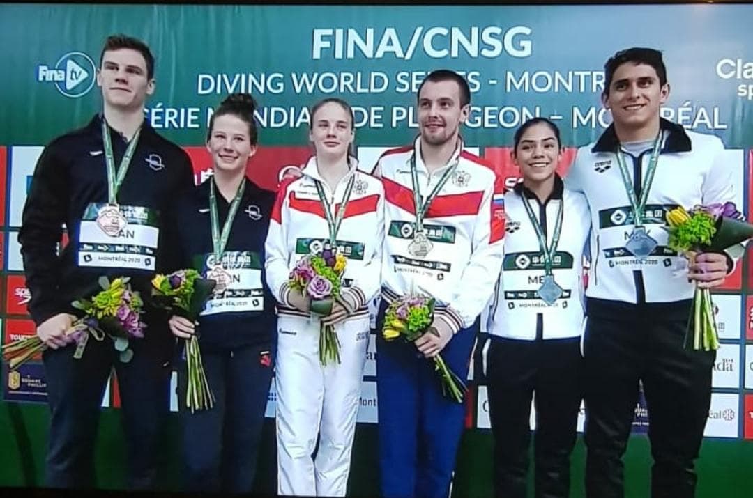 México captura medalla de plata en Serie Mundial de Clavados