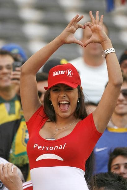 Esta guapísima paraguaya se hizo famosa durante el mundial de futbol de Sudáfrica 2010.Todos sobre el Mundial de Brasil 2014.