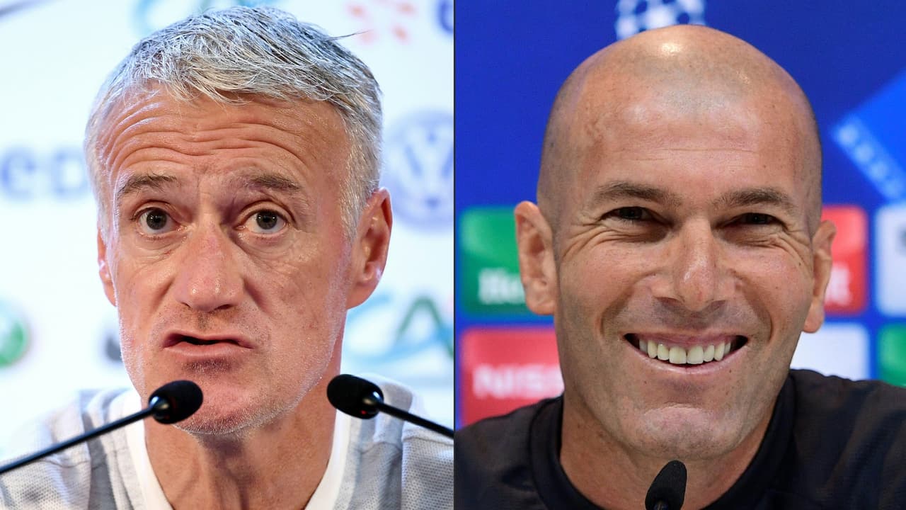 Deschamps bendice a Zidane para tomar a Francia