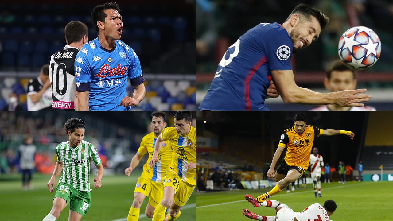 Los 13 mexicanos en las principales Ligas de Europa