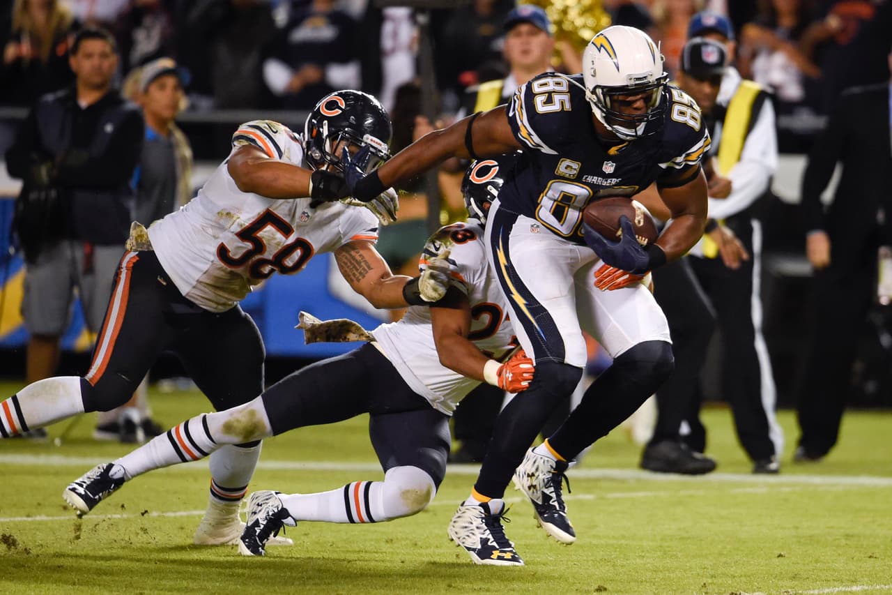 Los Bears con marcador de 22-19 superaron a los Chargers en San Diego. Checa las mejores tomas del duelo de Lunes por la Noche que cerró la S9.