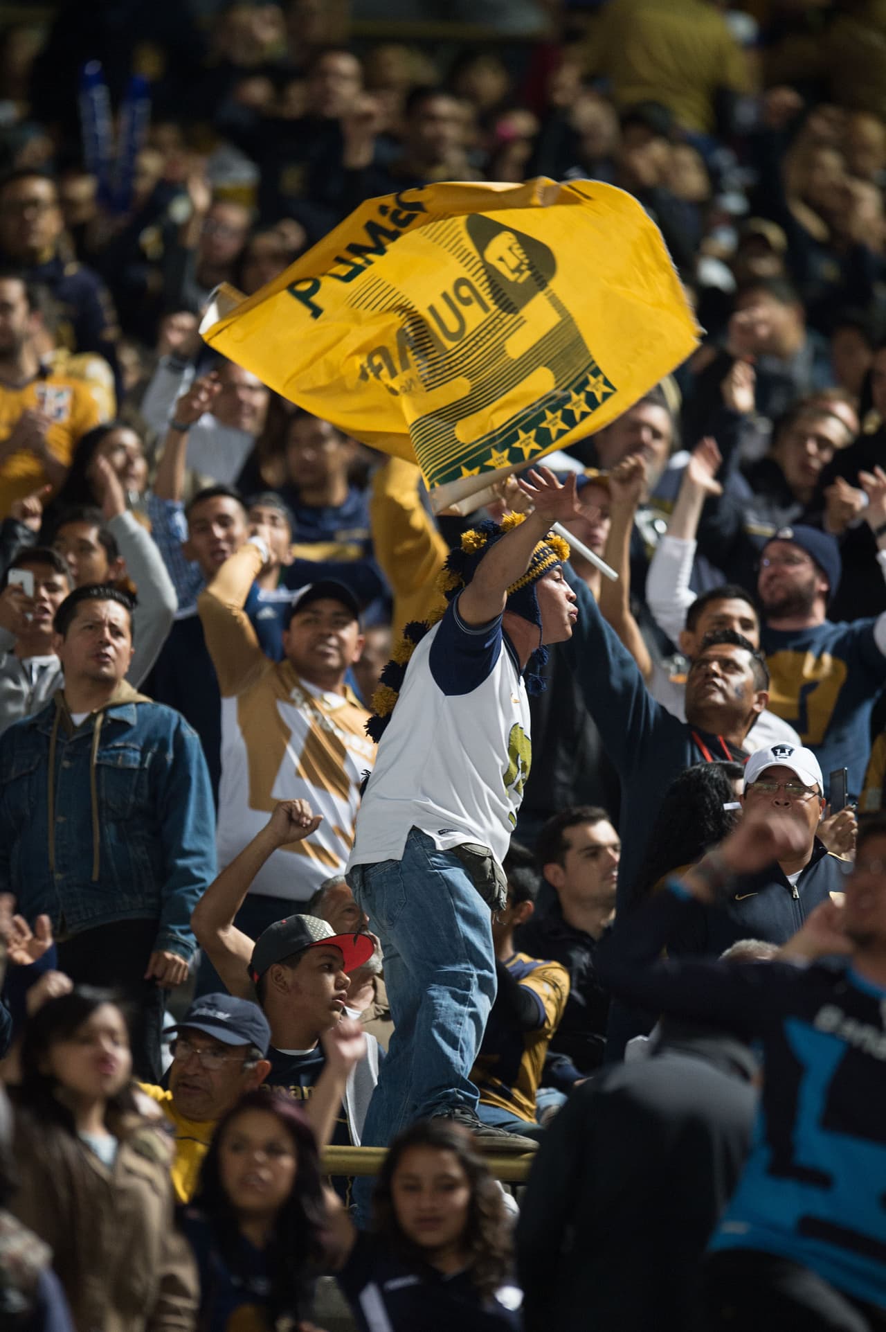 El color de afición en la Final de Liga MX
