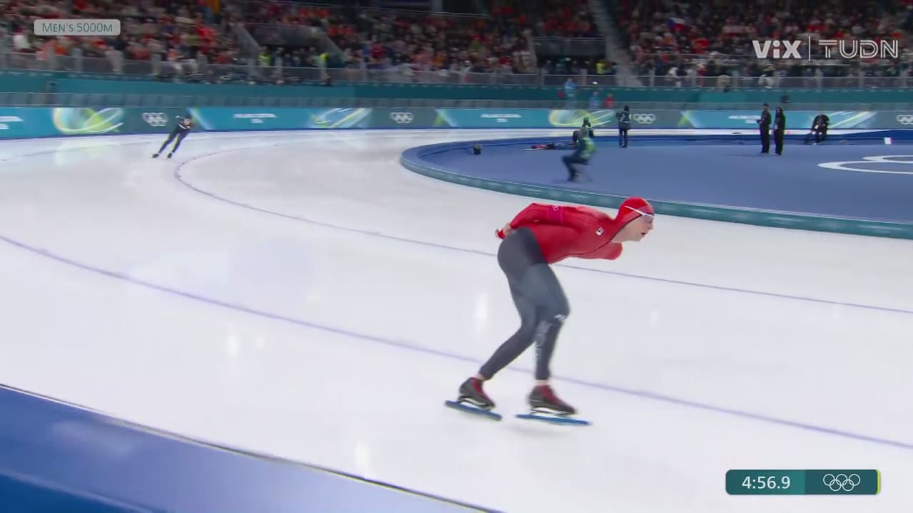 Récord olímpico para Noruega en patinaje de velocidad