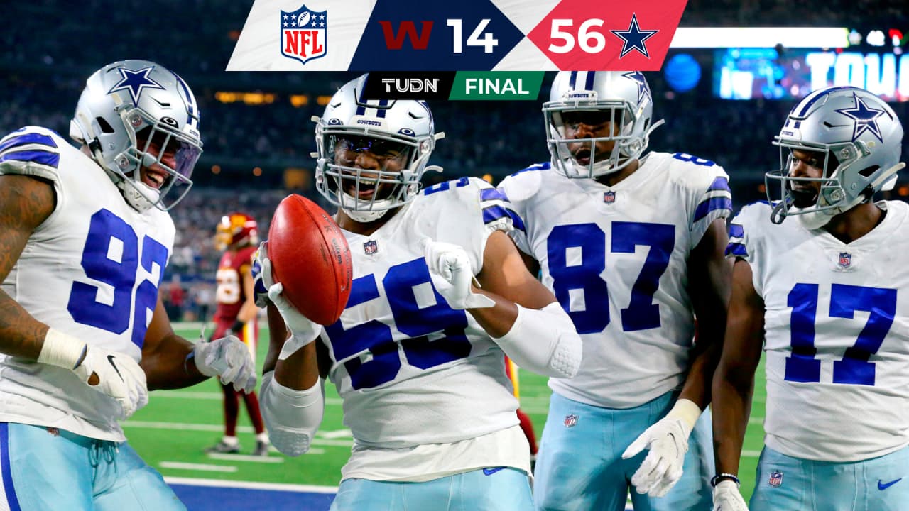 Cowboys celebran el campeonato de la NFC con contundente victoria