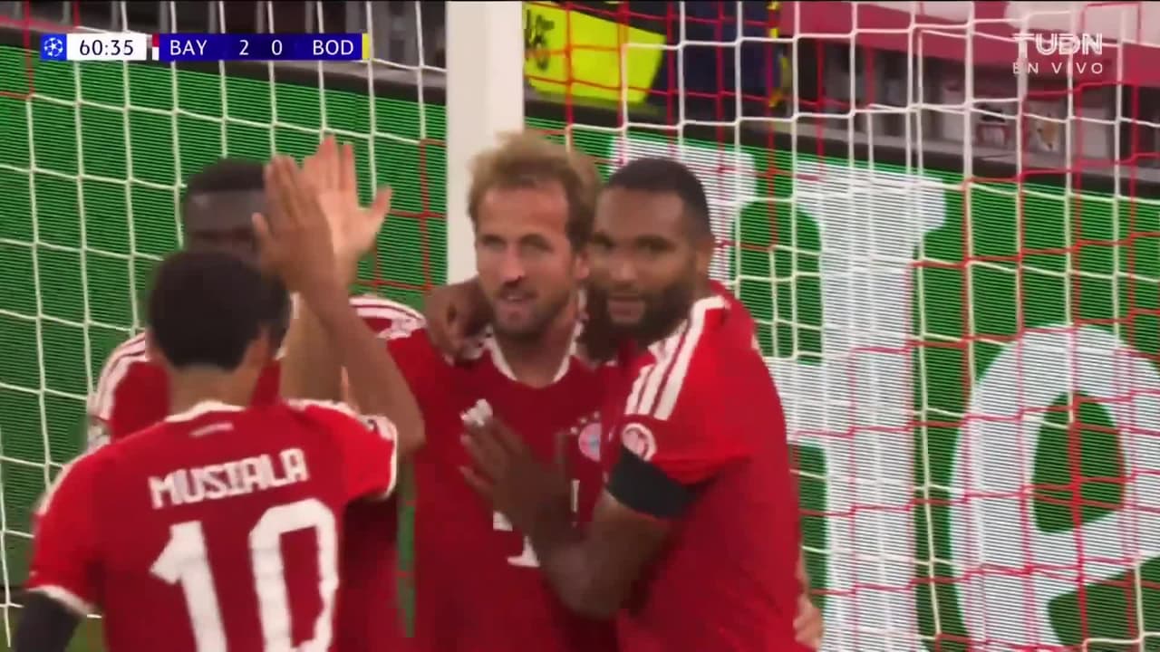¡Gol de Bayern! Harry Kane remata de cabeza y pone el 2-0