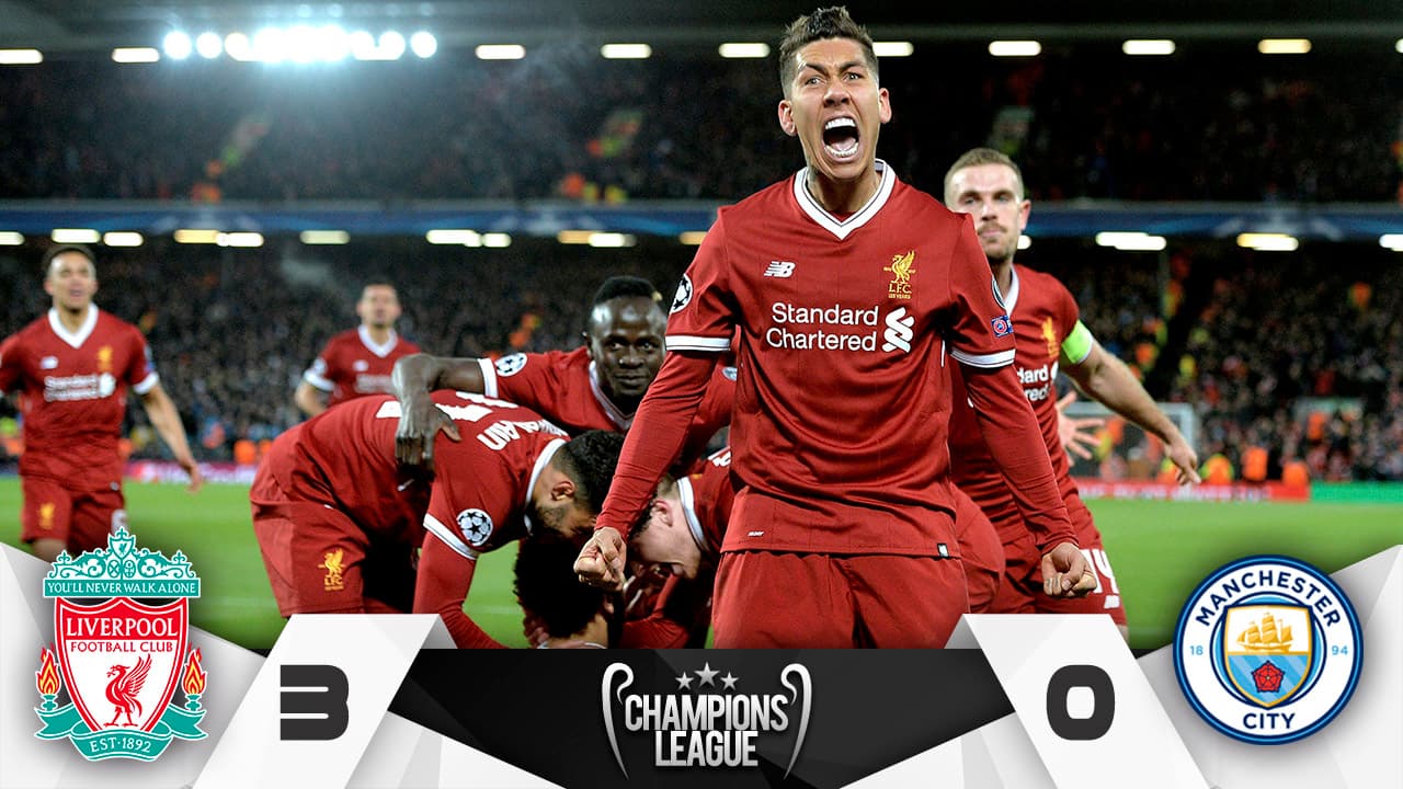 Liverpool goleó y dejó al City de Guardiola al borde de una nueva decepción en la Champions