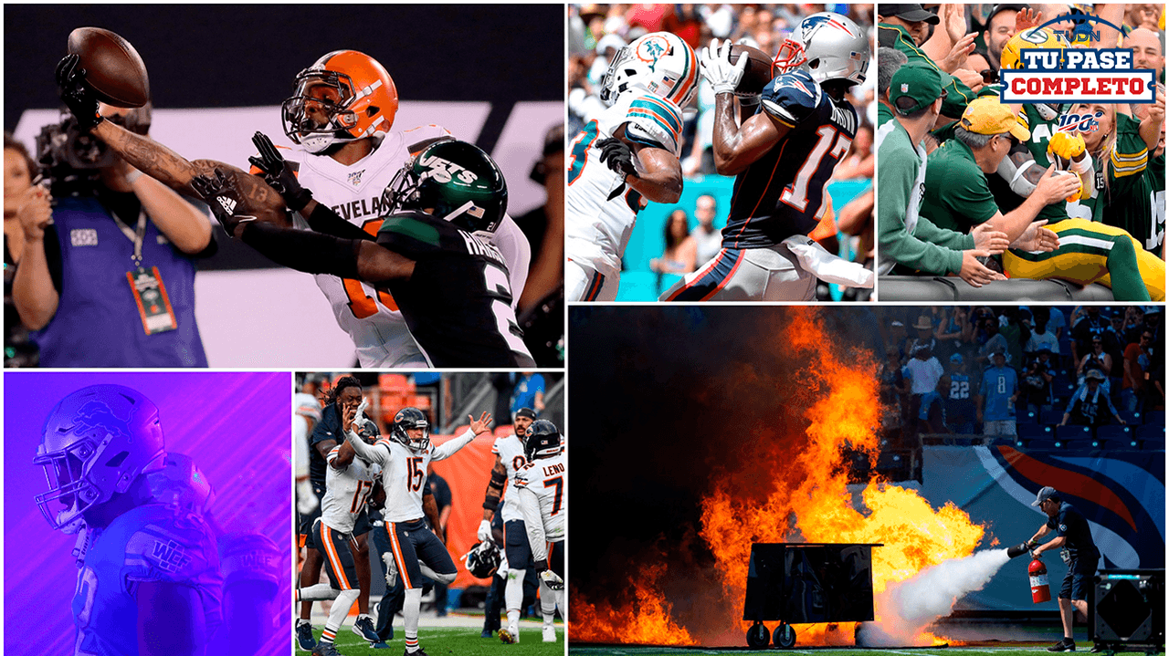Estas fueron las mejores imágenes en cada uno dee los 16 encuentros en la NFL.